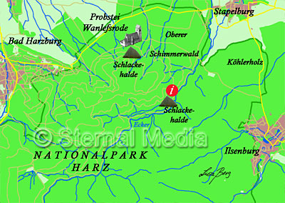 Schlackehalden im Harz